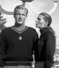 David and Andrea Lawrence, VII Olympic Winter Games. Cortina d'Ampezzo, 1956