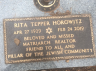 Rita Tepper Horowitz, buried B'nai Abraham Memorial Park