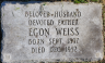 Egon Weiss, died 1952, buried New Montefiore