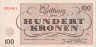 Ghetto currency of Theresienstadt (reverse)