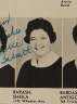 Sheila Barash, Monroe High School, 1955
