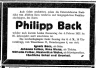 Philipp Back, NFP