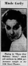 Minda Gorky in Brooklyn Daily Eagle (Tues, May 26, 1936)