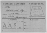Olga Ekstein, transport card, AAf 32