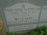William Wilence, buried Montefiore.  Courtesy A.E. Jordan.