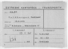 Ferdinand Goldberger, transport card