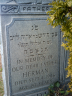 Herman Friedman in Beth Israel Cemetery