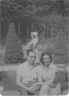 Murray and Pat Hamburger c1950 at Aunt Rose