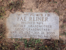 Fae Alsofrom Reiner, buried Mt Ararat