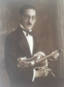Jack Monstein with violin