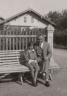 Karl Pollak with Trude in Bavaria, July 1930