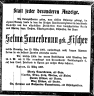Selma Sauerbrunn todes-anzeige