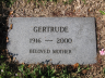 Gertrude Cinadler, Star of David Memorial Gardens