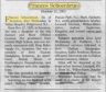 Obituary of Frances German Schoenbrun